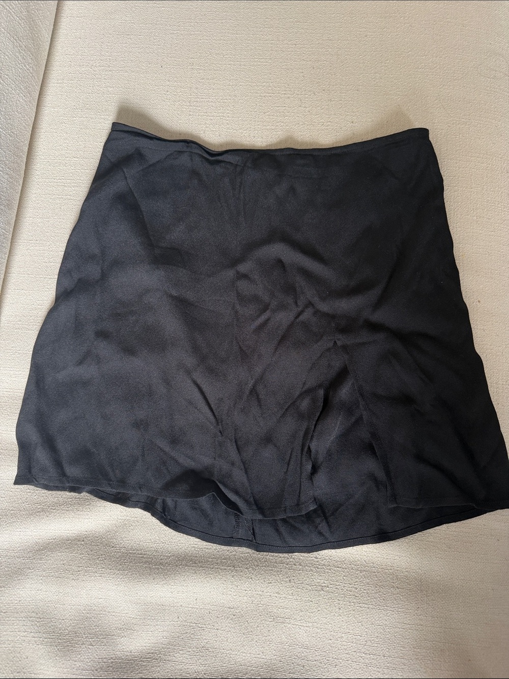 Reformation Black Mini Skirt